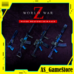 ⚫️World War Z Raven Weapon Skins Pack | Epic Games EGS