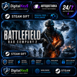 Battlefield: Bad Company 2 Steam Gift без ограничений п