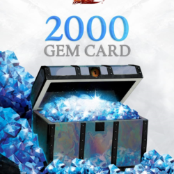 GUILD WARS 2 - 2000 GEMS CARD  GLOBAL  КЛЮЧ