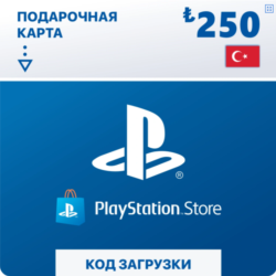 КАРТА PLAYSTATION PSN 250-750 TRY  ТУРЦИЯ TR  TL  КЛЮЧ