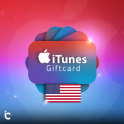 Подарочная карта Apple iTunes номиналом 2–500 долларов