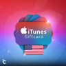 Подарочная карта Apple iTunes номиналом 2–500 долларов