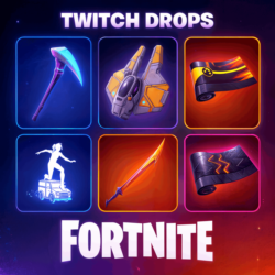 FORTNITE | ТВИЧ ДРОПС | 71 ПРЕДМЕТОВ/КИРКИ/СКИНЫ/ОБЕРТКИ