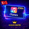 Подарочная карта Apple iTunes 250 TRY Турция