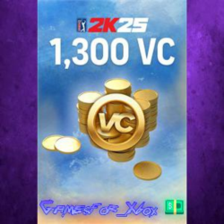 ☀️PGA TOUR 2K25 1,300 VC PACK XBOX DLC