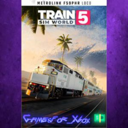 ☀️Train Sim World 5 Metrolink F59PHR XBOX DLC