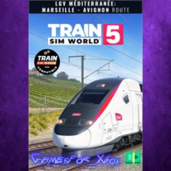 ☀️Train Sim World 5 LGV Méditerranée: Marseille - Avignon XBOX DLC