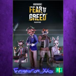 ☀️PAYDAY 3 Fear & Greed Tailor Pack XBOX DLC