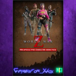 ☀️World War Z - Pre-Apocalypse Character Skins Pack XBOX DLC