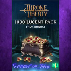☀️1,000 Lucent Pack  125 Bonus - THRONE AND LIBERTY XBOX DLC