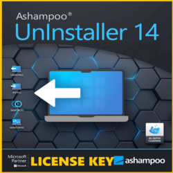 Ashampoo Uninstaller 14 Ключ лицензии. Предназначен для полного удаления программ