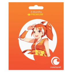 CRUNCHYROLL    подписка Mega Fan 3 месяца безлимитно