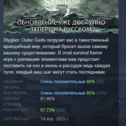 Stygian: Outer Gods АВТОДОСТАВКА STEAM GLOBAL МГНОВЕННО ЛИЦЕНЗИЯ