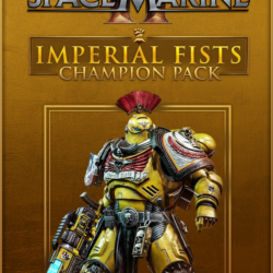 Warhammer 40,000 Space Marine 2 Imperial Fists Champion