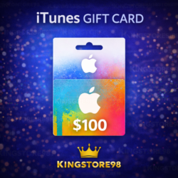 Подарочная карта Apple iTunes 100 USA