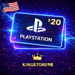 Подарочная PSN карта PlayStation Network 20$  (USA)