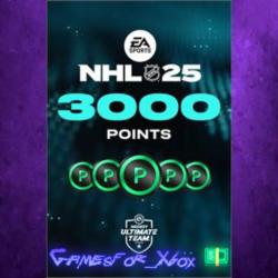 ☀️NHL 25 - NHL POINTS 2500  500 Bonus XBOX DLC