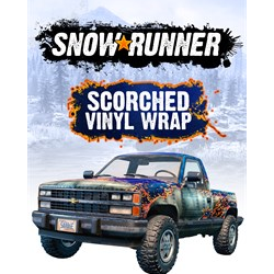 🟢SnowRunner – Scorched Vinyl Wrap🟢Xbox
