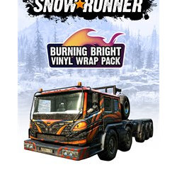 🟢SnowRunner - Burning Bright Vinyl Wrap Pack🟢Xbox