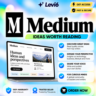 Подписка на аккаунт Medium Member 1 год
