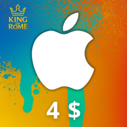 App Store & iTunes США (4 $) Подарочная карта | 24/7 Автодоставка