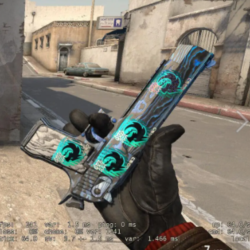 Desert Eagle | Blue Ply С 4 СЛУЧАЙНЫМИ НАКЛЕЙКАМ