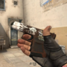 Glock-18 | Oxide Blaze  С 4 СЛУЧАЙНЫМИ НАКЛЕЙКАМИ