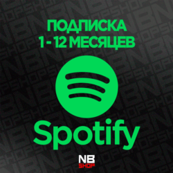 Карта SPOTIFY БРАЗИЛИЯ [1 - 12 месяцев] (Ключ/Подписка) АВТОВЫДАЧА