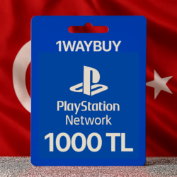 ТУРЦИЯ PlayStation Netwoк 1000 TRY Подарочная карта код