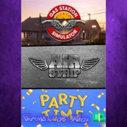 ☀️Gas Station Simulator, Airstrip DLC and Party Time DLC Bundle XBOX