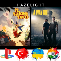 Hazelight Bundle PS4/PS5/PS/A WAY OUT/It Takes Two