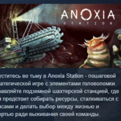 Anoxia Station АВТОДОСТАВКА STEAM GLOBAL МГНОВЕННО ЛИЦЕНЗИЯ