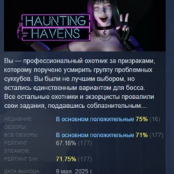 Haunting Havens АВТОДОСТАВКА STEAM GLOBAL МГНОВЕННО ЛИЦЕНЗИЯ