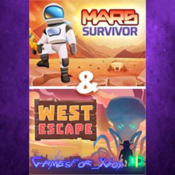 ☀️Mars Survivor & West Escape XBOX
