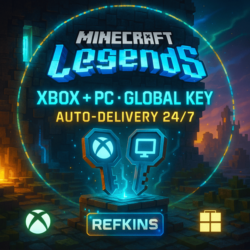 Minecraft Legends XBOX   PC Microsoft Store GLOBAL КЛЮЧ