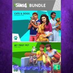 ☀️The Sims 4 Cats and Dogs Plus My First Pet Stuff Bundle XBOX DLC