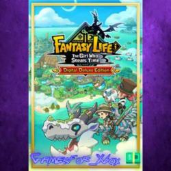 ☀️FANTASY LIFE i The Girl Who Steals Time Digital Deluxe Edition XBOX