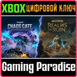 КОМПЛЕКТ WARHAMMER: CHAOS GATE И REALMS OF RUIN XBOX КЛ