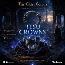КРОНЫ Elder Scrolls Online (TESO) PC/Mac/XBOX/PS ESO