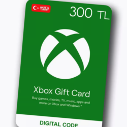 Xbox Live Подарочная карта 300 TRY (Турция)
