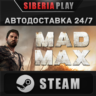 Mad Max STEAM АВТО RU/UA/KZ/СНГ