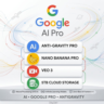 Google One AI PRO1/3/6 Month | ANTIGRAVITY |Gemini 3.1|Veo3|BananaPRO