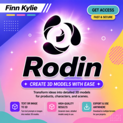 Подписка Rodin AI / Hyper3D Creator для вашей учетной записи — 1 месяц