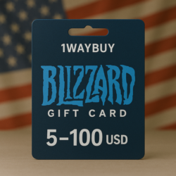 США  Близзард Battle.net 5-100 USD Подарочная карта код