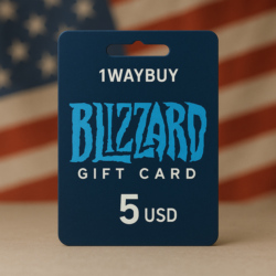 США  Близзард Battle.net 5 USD Подарочная карта код