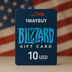 США  Близзард Battle.net 10 USD Подарочная карта код