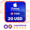 Apple & iTunes Gift Card 20 USD$ (США)