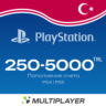 Карта PlayStation Store PSN 250-5000 TRL /Турция