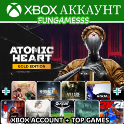 Atomic Heart Gold Blood On Crystal   SILENT HILL 2   ТОП ИГРЫ⭐XBOX АККАУНТ