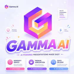 GAMMA.APP AI PRO Подписка 1мес - личный кабинет